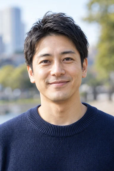 日本人男性のイメージ写真